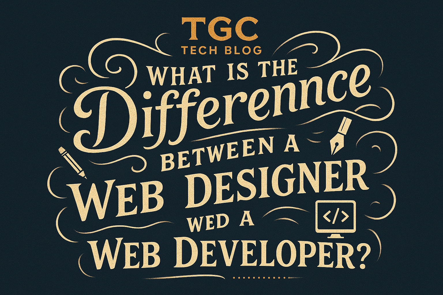 What is the Difference Between a Web Designer and a Web Developer?